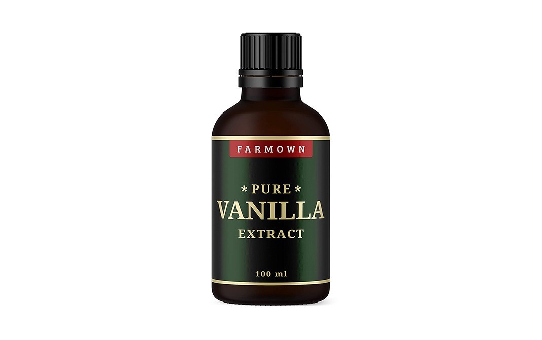 Farmown Pure Vanilla Extract    Glass Bottle  100 millilitre